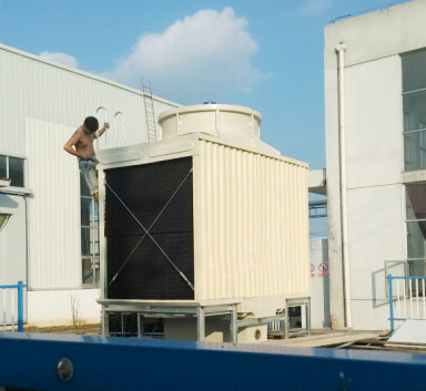 方形横流式冷却塔